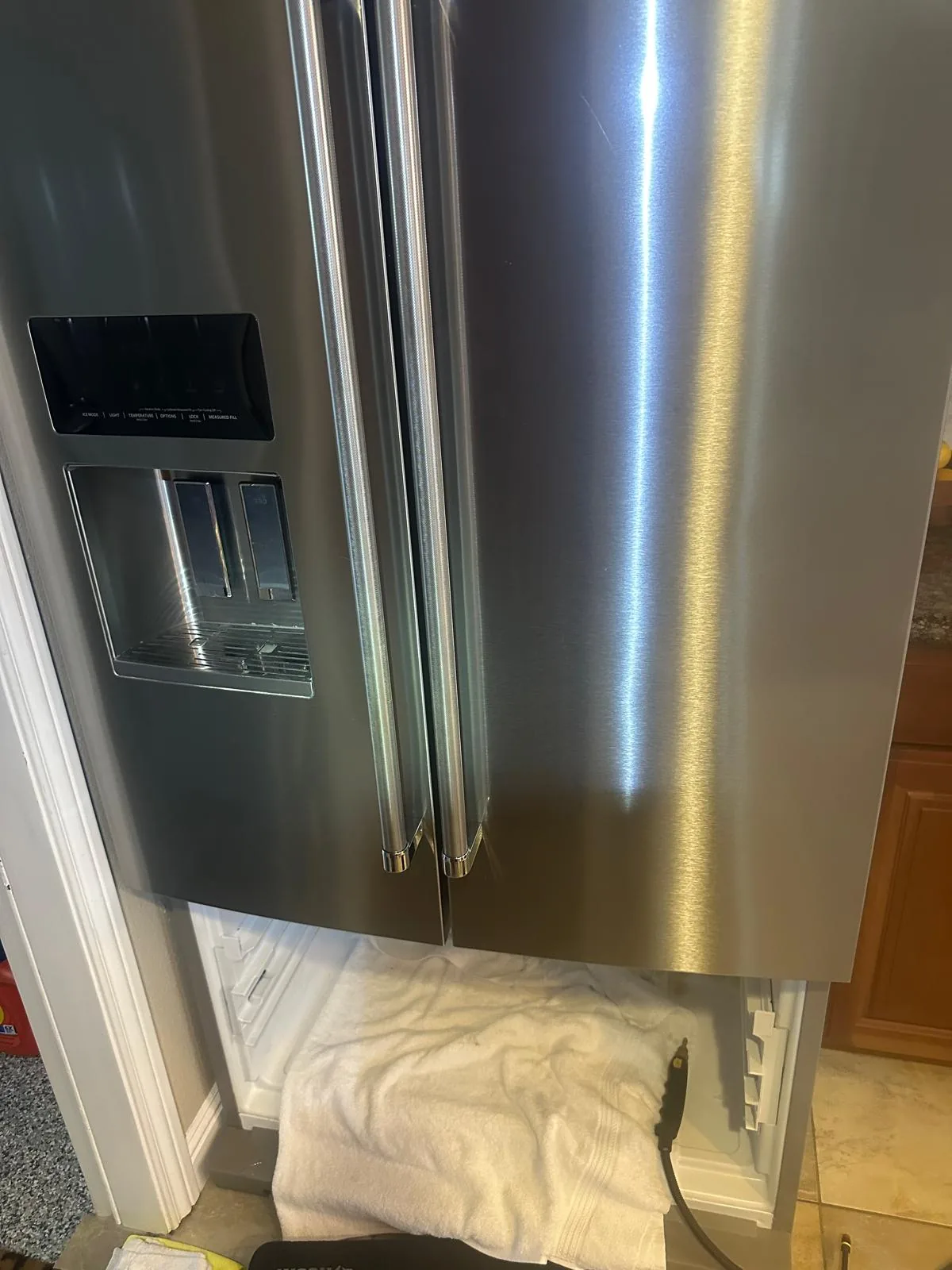 KitchenAid refrigerator evaporator coils iced over before defrost repair